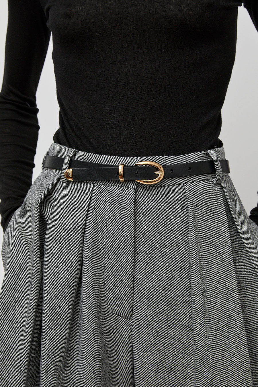 Herbert Frere Soeur La Frieda Belt in Noir