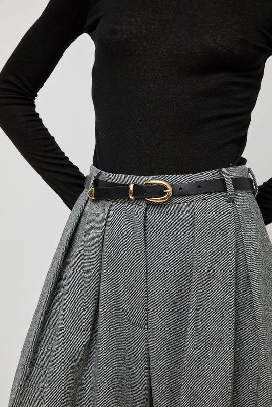 Herbert Frere Soeur La Frieda Belt in Noir