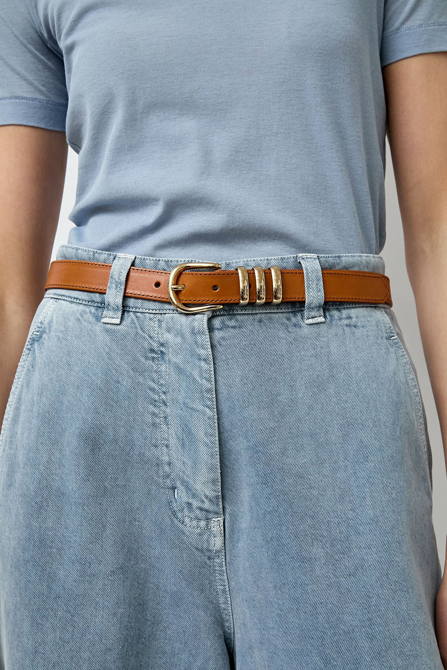 Herbert Frere Soeur La Iena Belt in Camel