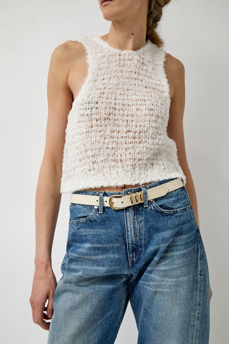 Herbert Frere Soeur La Iena Belt in Crema