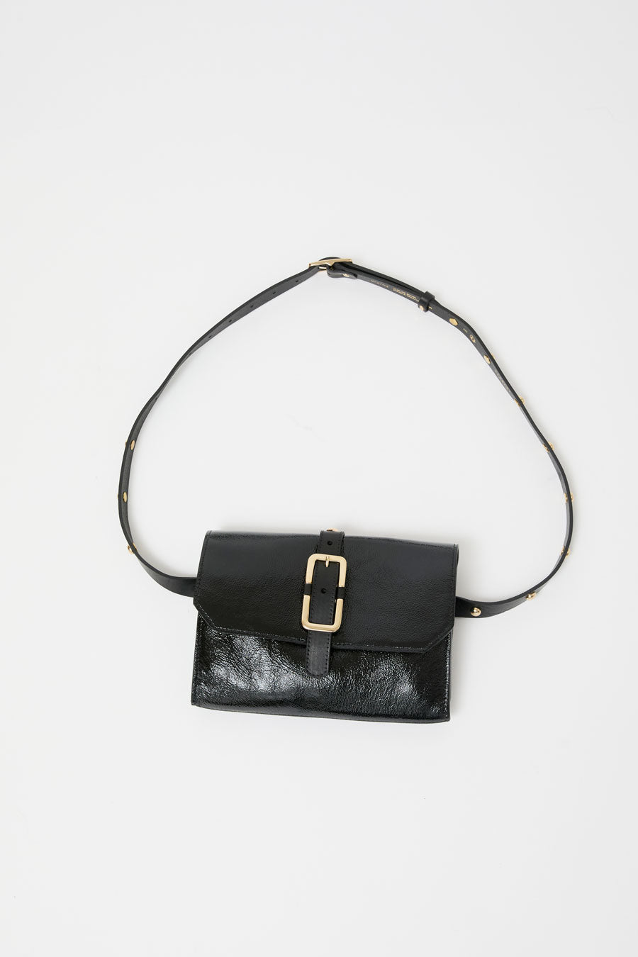 Herbert Frere Soeur La Lulu Millau Crispy Bag in Crispy Noir