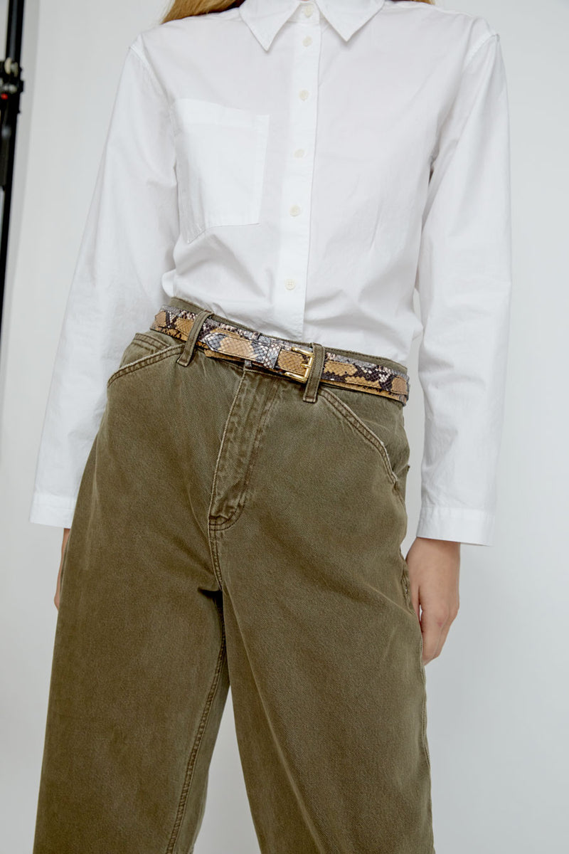 Herbert Frere Soeur La Nelson Belt in Beige