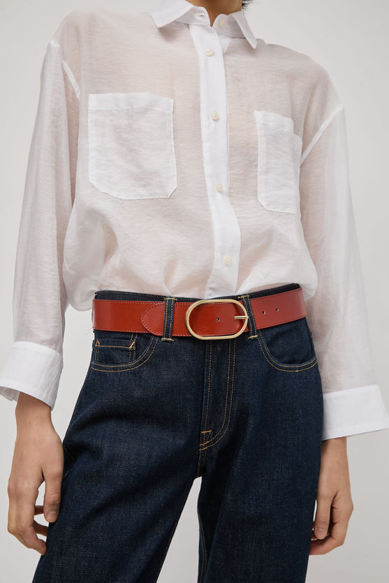 Herbert Frere Soeur La Paname Crispy Belt in Crispy Jaja