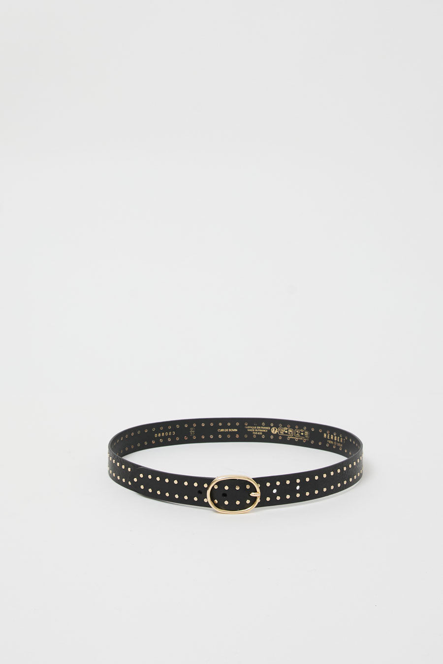 Herbert Frere Soeur La Pasha Belt in Noir