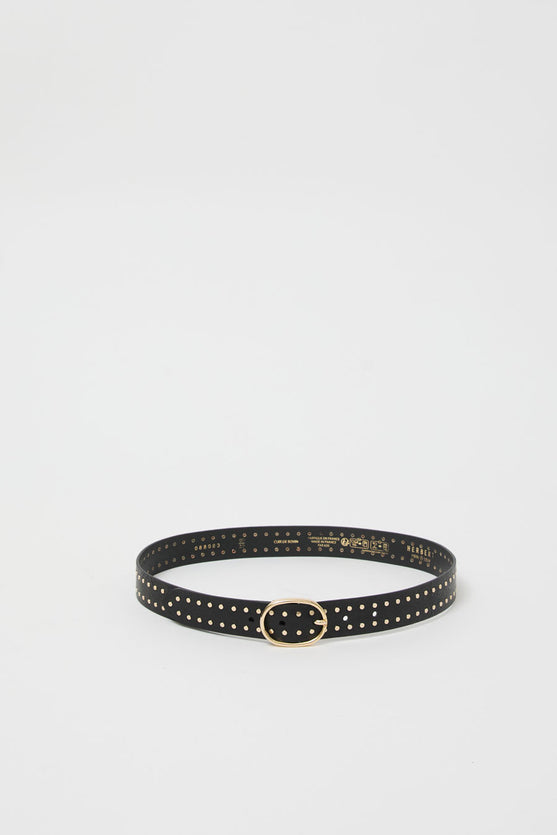 Herbert Frere Soeur La Pasha Belt in Noir