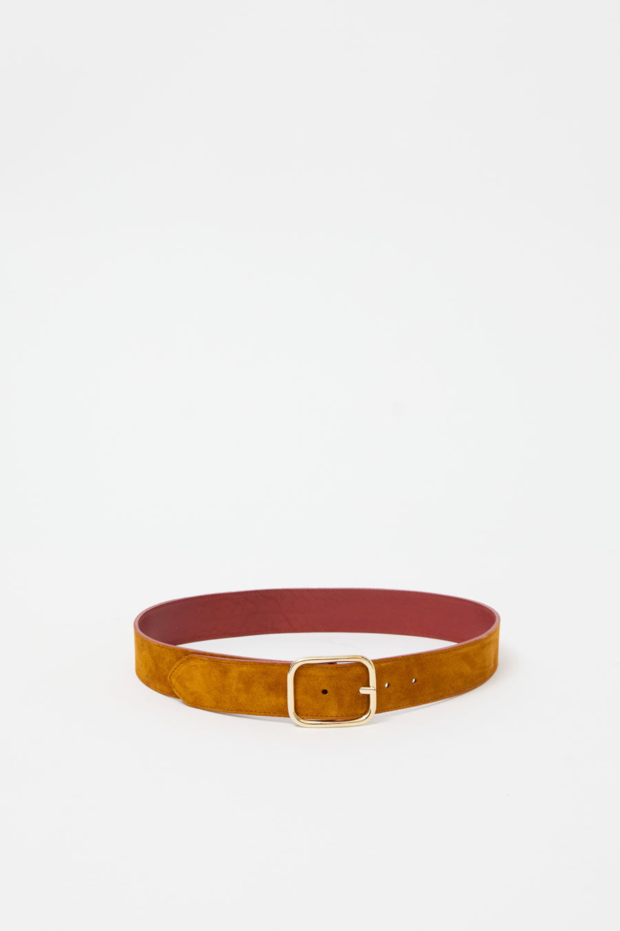 Herbert Frere Soeur La Vice-Versa Bi-Mat Belt in Cognac and Siena