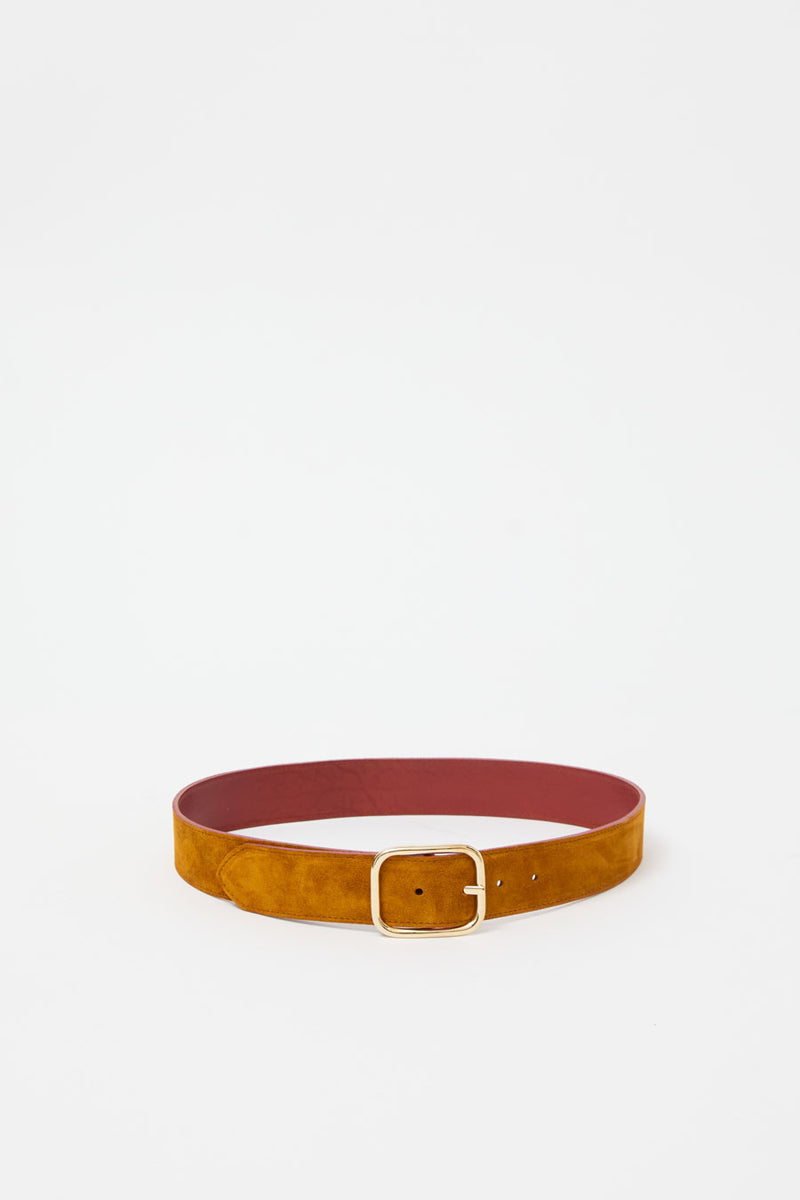 Herbert Frere Soeur La Vice-Versa Bi-Mat Belt in Cognac and Siena