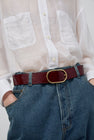 Herbert Frere Soeur La Paname Crispy Belt in Crispy Jaja