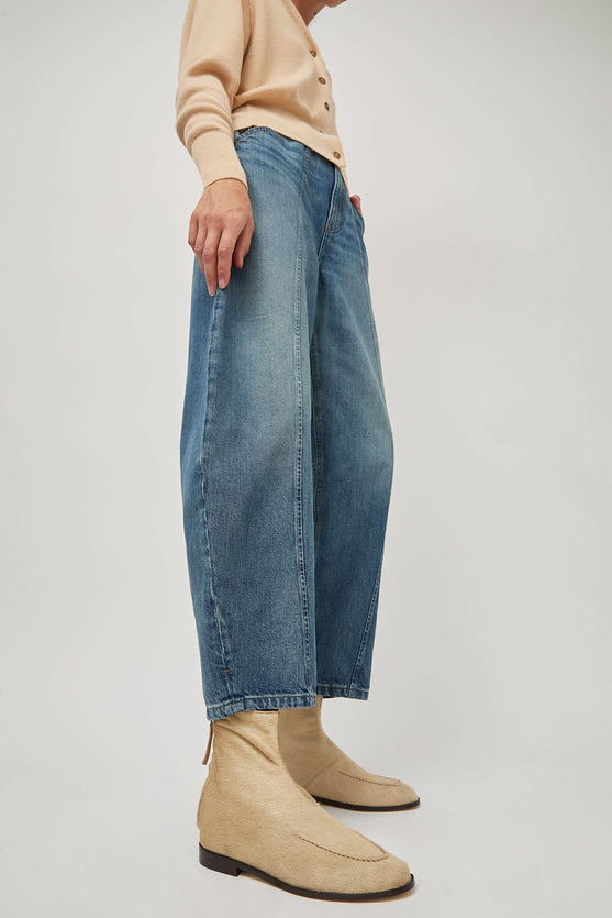 Hereu Juliol Boot in Custard Calf Hair