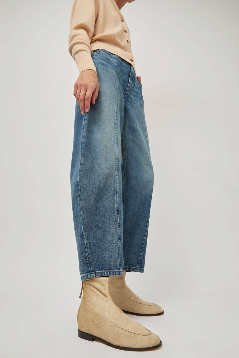 Hereu Juliol Boot in Custard Calf Hair
