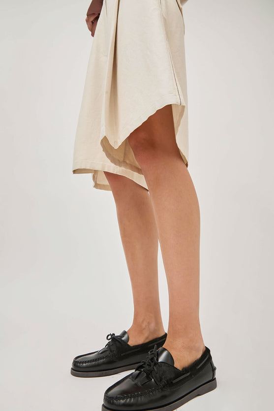 Hereu Saler Nautic Black Calf Hair and Leather Mix