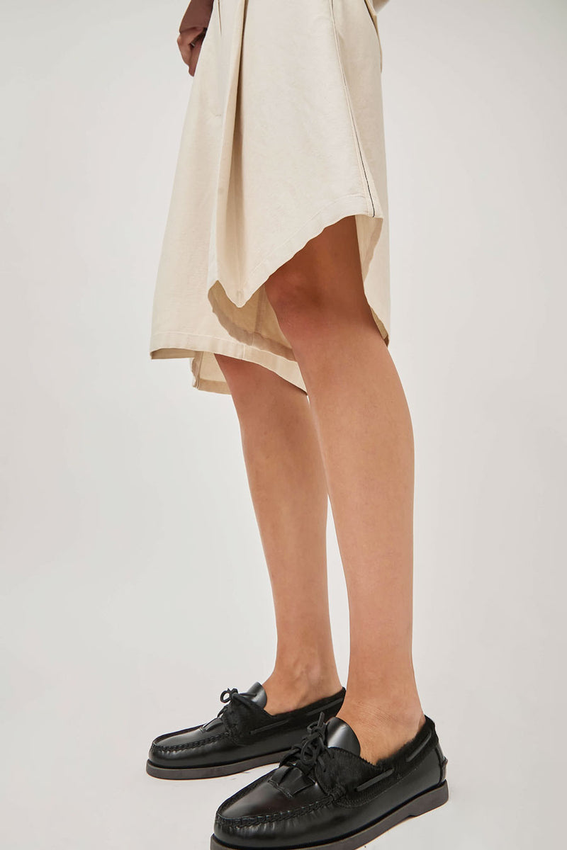 Hereu Saler Nautic Black Calf Hair and Leather Mix