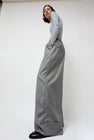 Highlight Studio Virgin Wool Tailored Shared Pants in Gray