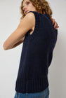 HOWLIN' Close to the Flower Vest in Navy