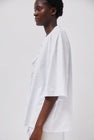 INSHADE Oversized T-Shirt with Sequins in White