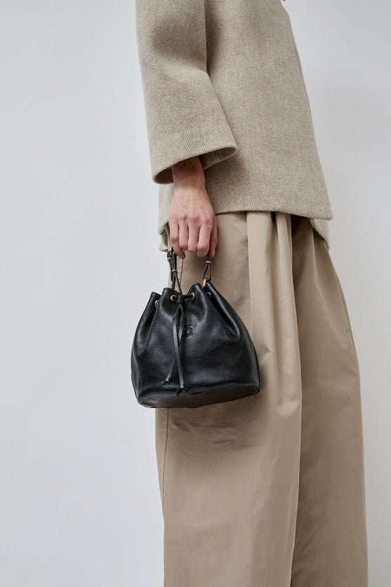 Il Bisonte Bucket Classic Bag in Nero