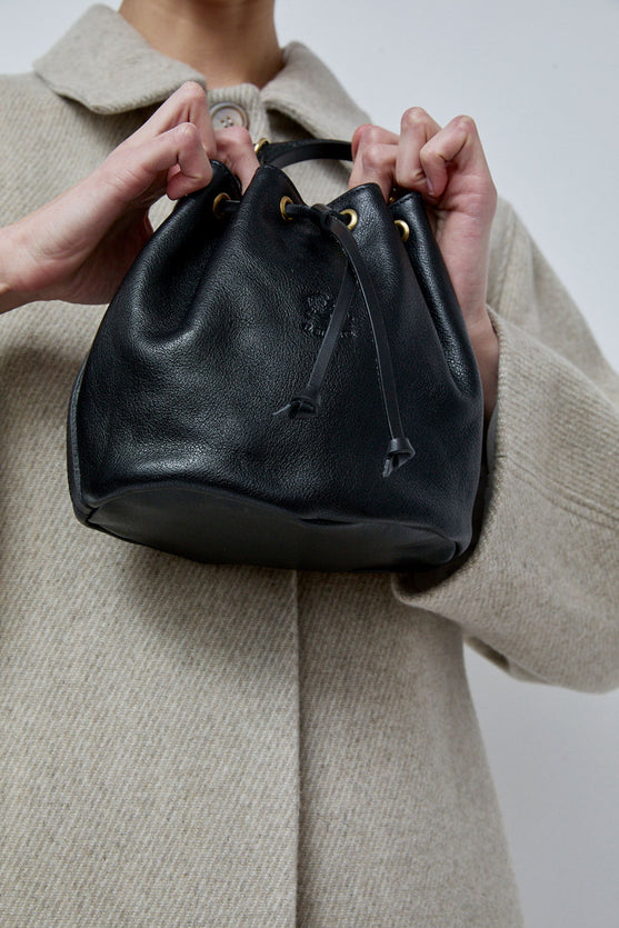 Il Bisonte Bucket Classic Bag in Nero