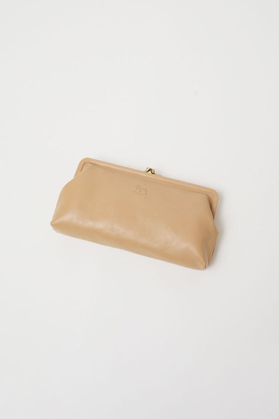 Il Bisonte Classic Clutch in Caffe Latte