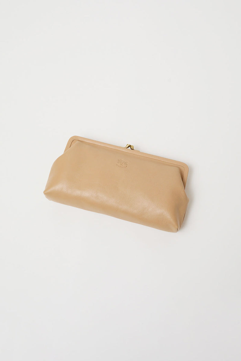 Il Bisonte Classic Clutch in Caffe Latte