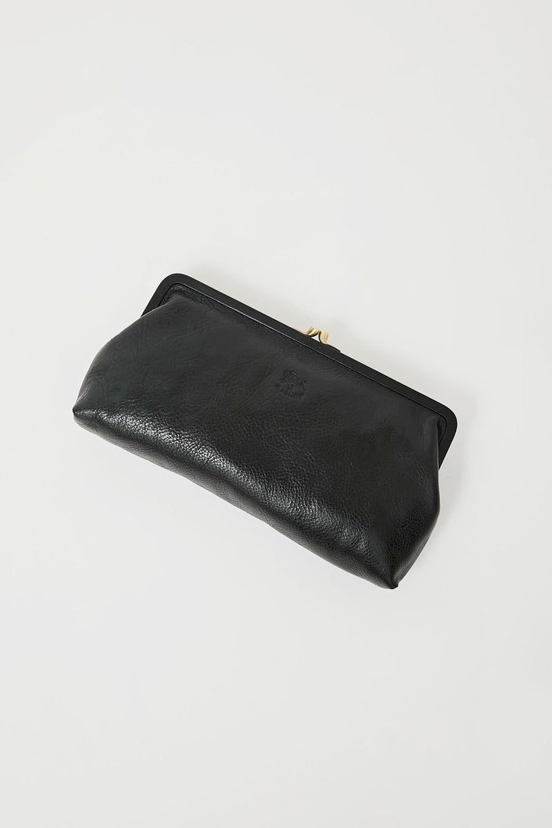 Il Bisonte Manuela Clutch in Nero