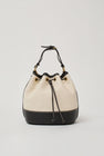 Il Bisonte Marini Bucket Bag in Natural and Black