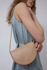 Il Bisonte Snodo Crossbody in Caffe Latte