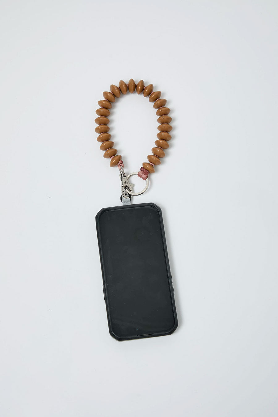 Ina Seifart Linse Keyholder and Phone Chain in Mocca