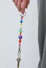 Ina Seifart Perlen Mix Short Keyholder in Multi