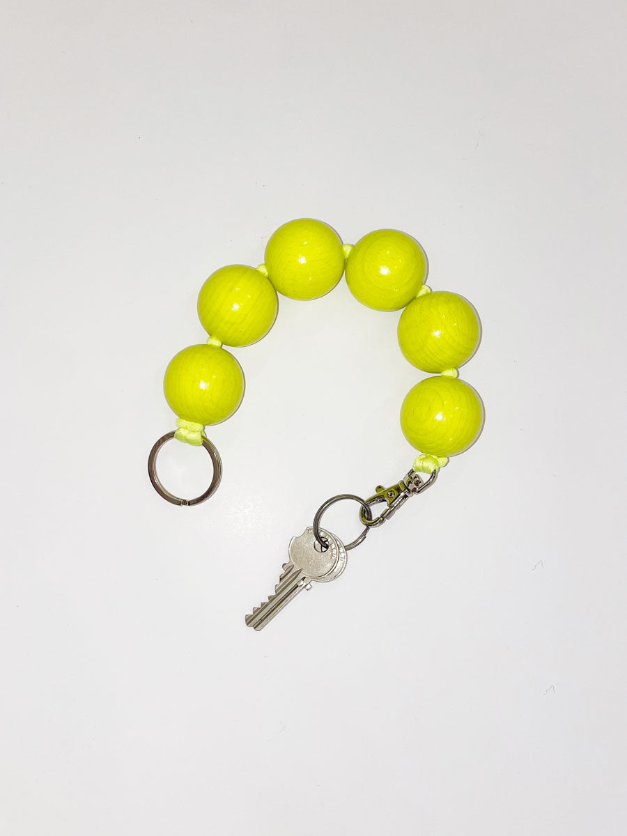 Ina Seifart XL Keyholder in Neon Yellow