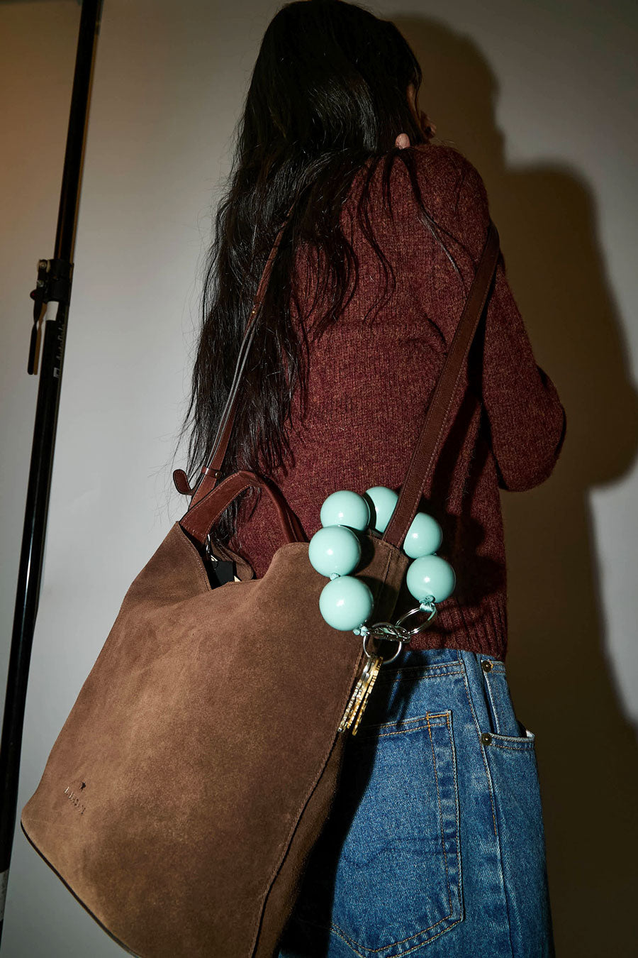 Ina Seifart XL Keyholder in Salvia