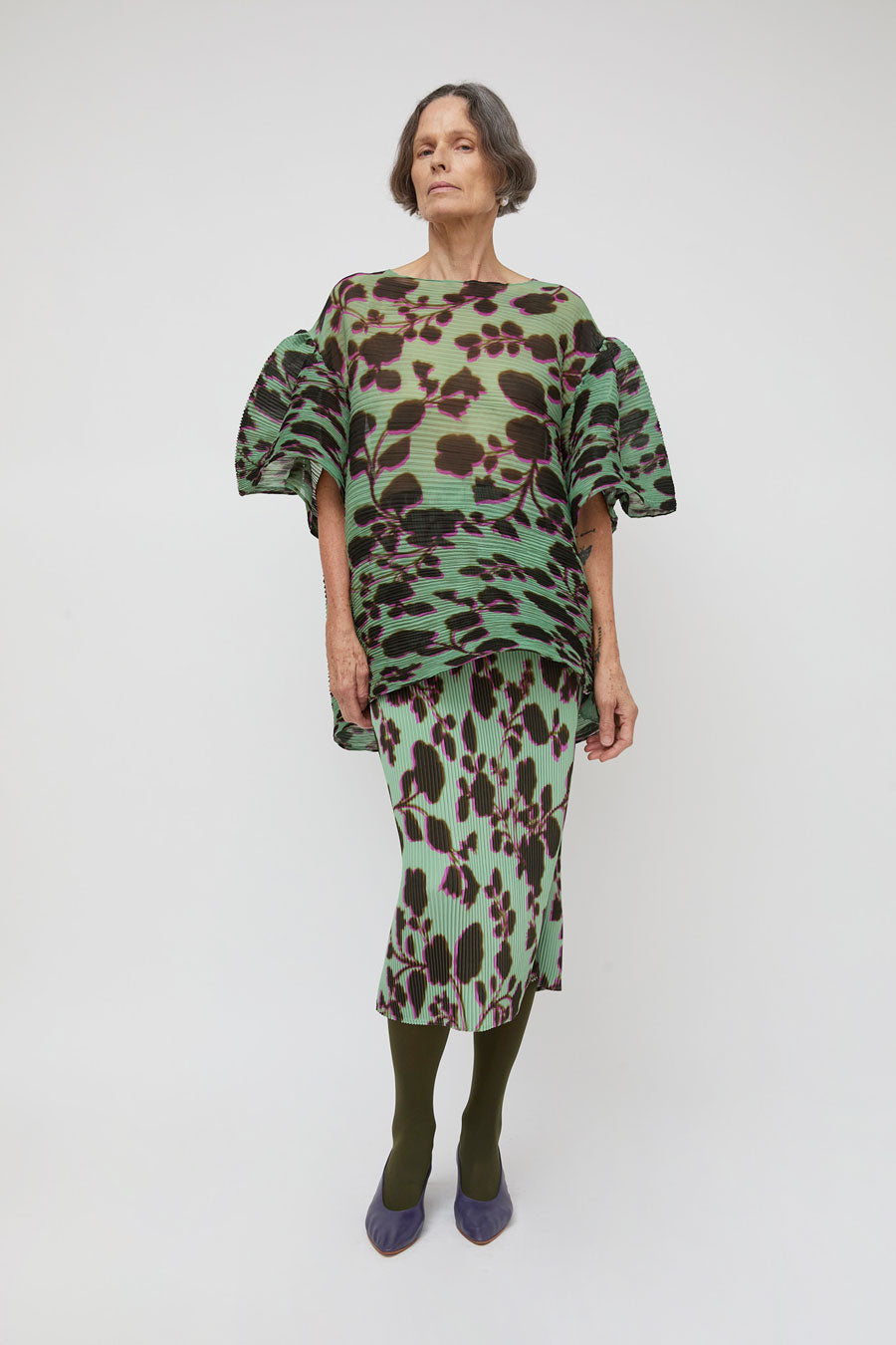 Julia Heuer Ekke Skirt in Peppermint Ingrid