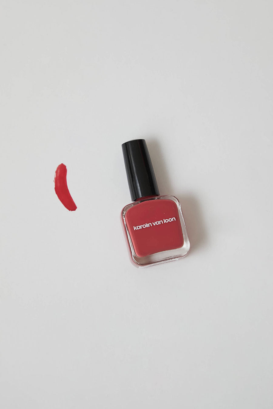 Karolin Van Loon Nail Polish in Framboise Rose