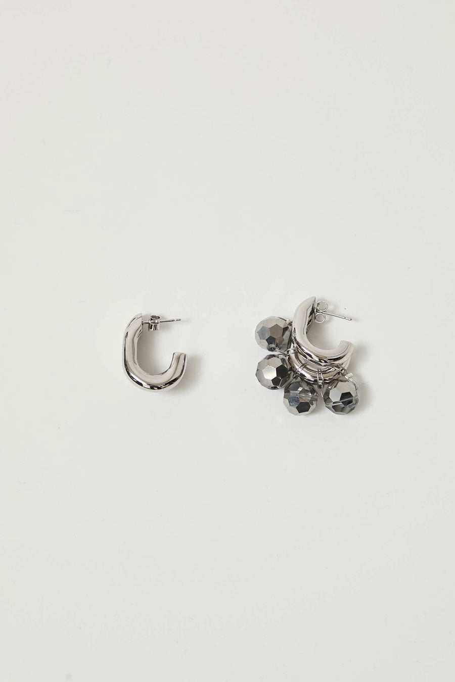 Kitesy Martin Studio La Chris Crystal Earrings in Silvered