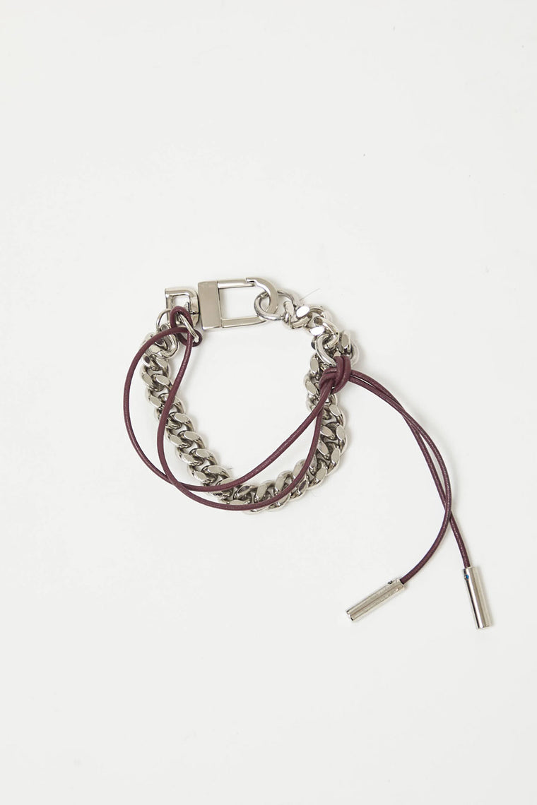 Kitesy Martin Studio Le Juillet Bracelet in Silvered and Burgundy