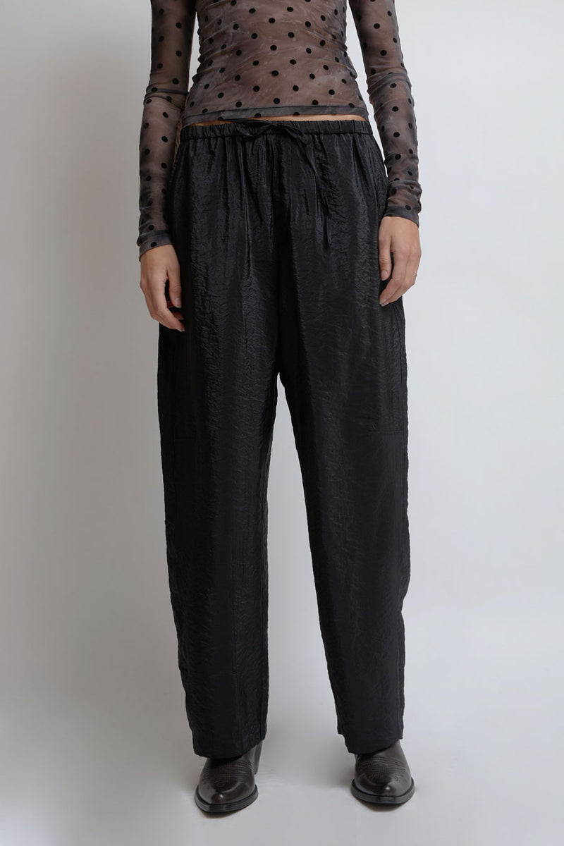 KkCo Crescent Pant in Obsidian