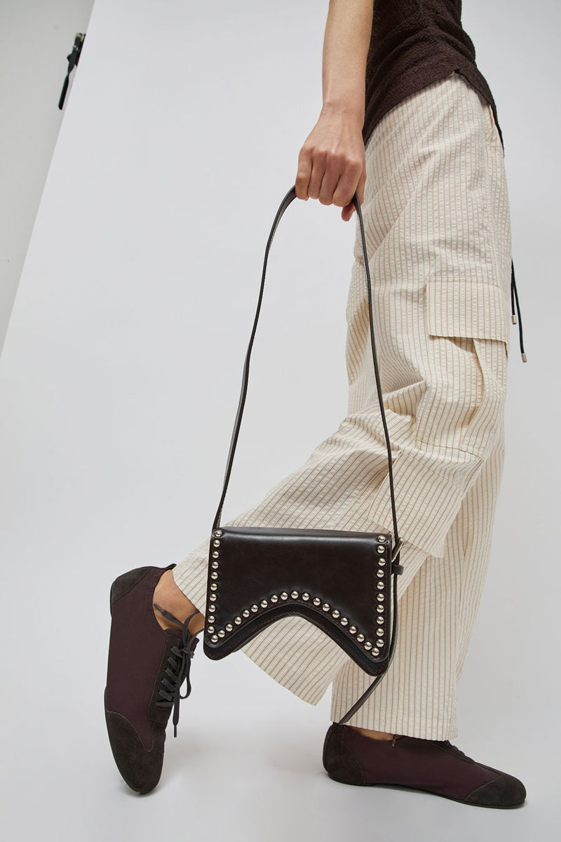 KkCo Mini Rivet Bag in Mud