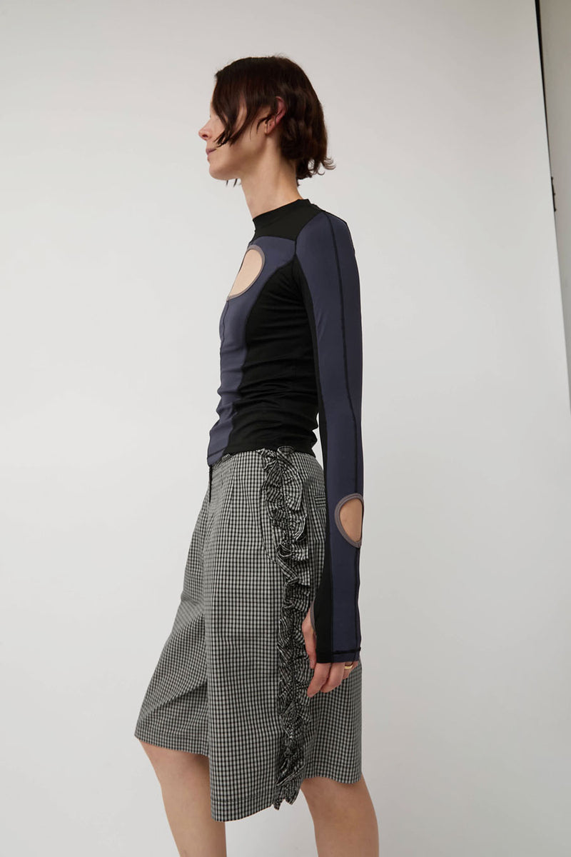 KkCo Paneled Kick Base Layer in Midnight