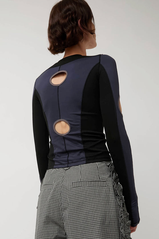KkCo Paneled Kick Base Layer in Midnight