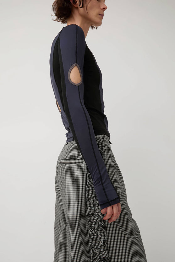 KkCo Paneled Kick Base Layer in Midnight