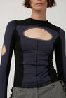 KkCo Paneled Kick Base Layer in Midnight