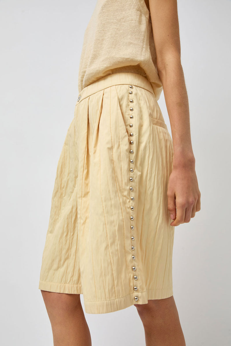 KkCo Rivet Shorts in Butter