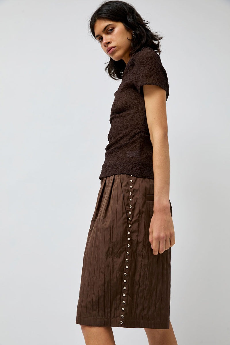 KkCo Rivet Shorts in Mud