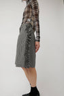 KkCo Ruffle Scoria Short in Black Plaid