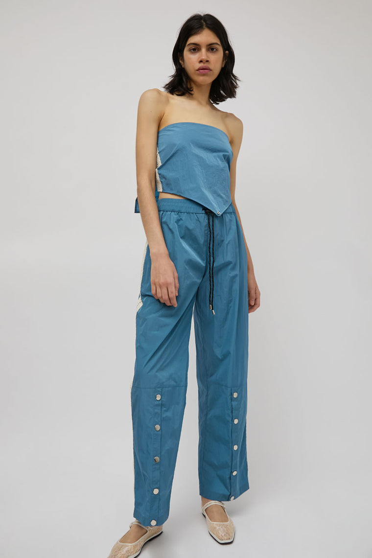 KkCo Split Track Pant in Lake