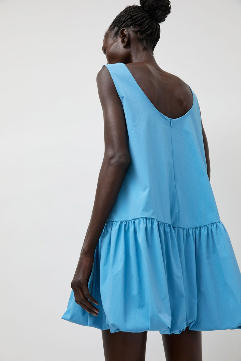 La Piscine Puffy Dress in Light Blue