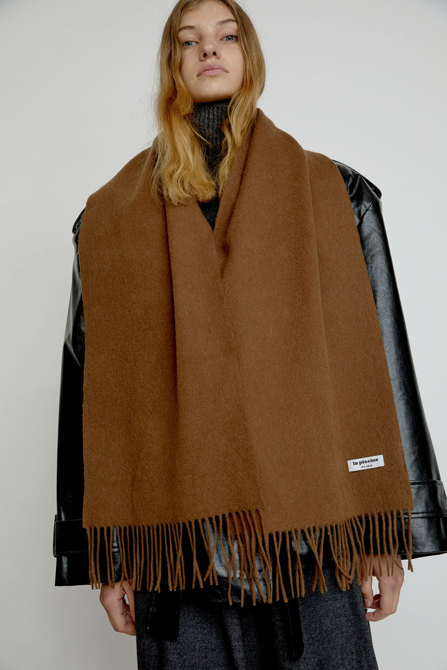 La Piscine Scarf in Khaki