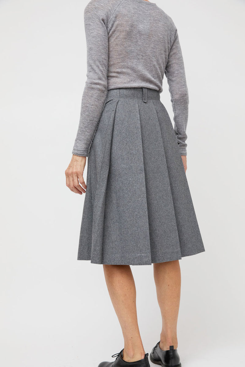 La Piscine Skirt in Medium Grey