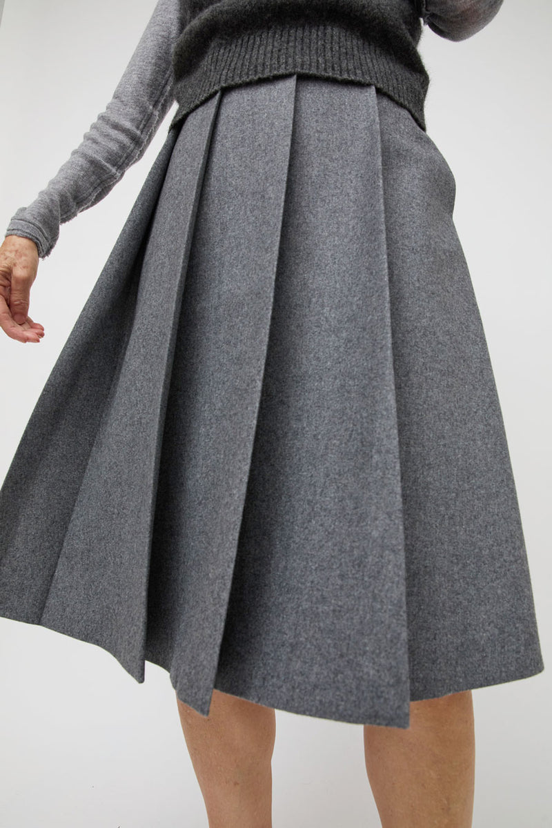 La Piscine Skirt in Medium Grey