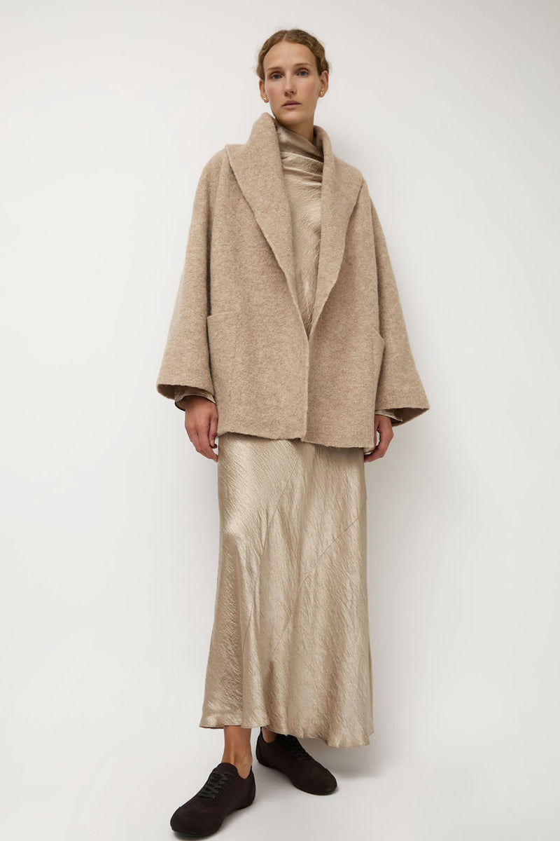 Lauren Manoogian Double Face Coat in Oak