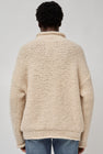 Lauren Manoogian Handknit Purl Rollneck in Alabaster